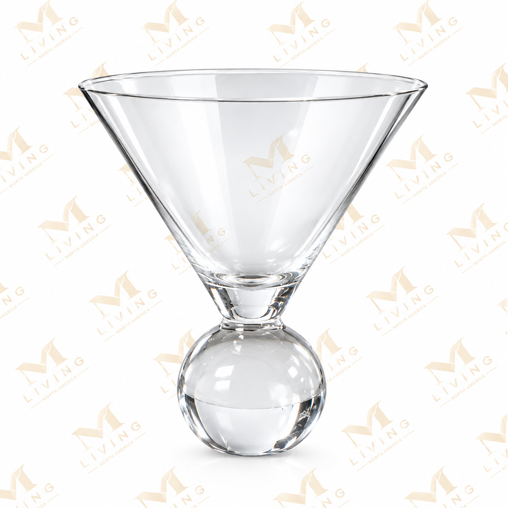Cone Cocktail Glass on Sphere Base, 300 ml