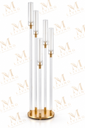 5-Head Acrylic Candle Stand