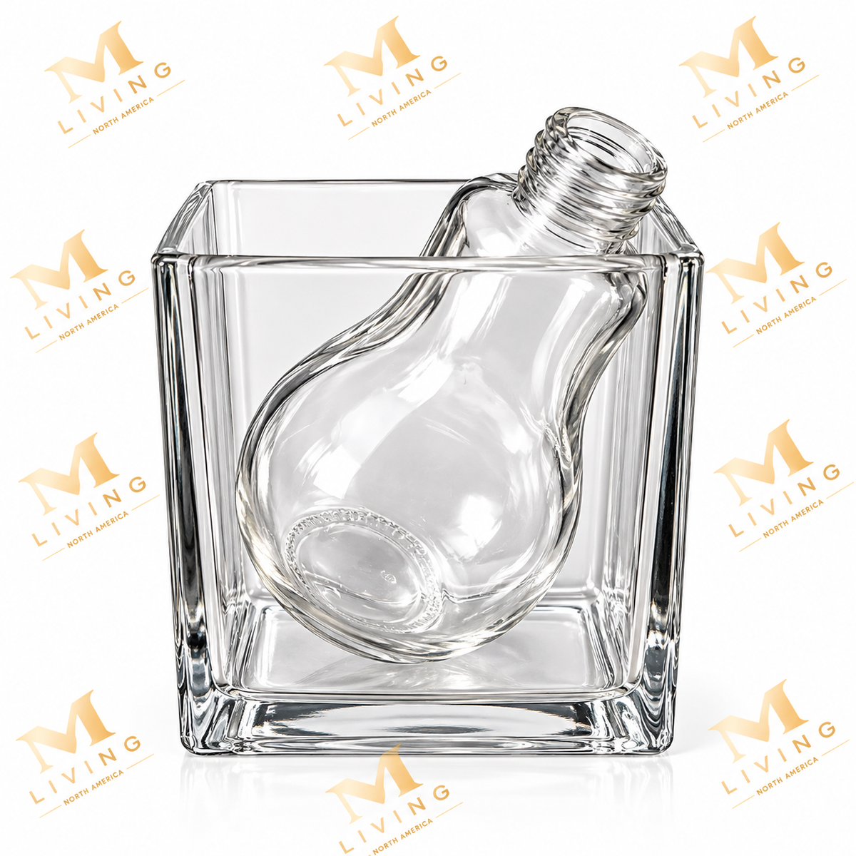 Square Cube Glass, 200 ml