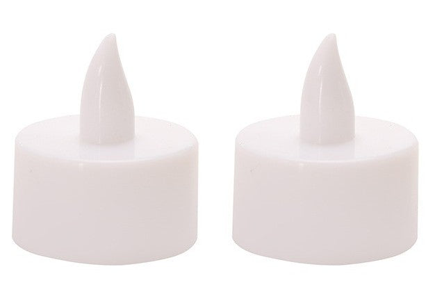 LED Tea Light Candles, Warm Yellow (Pack of 24)