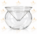 Cocktail Glass with Ice Bowl Base, 200 ml