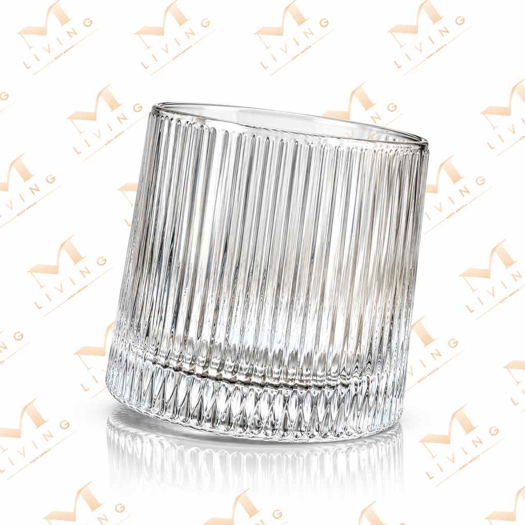 Ribbed Rocks Glass, 260 ml