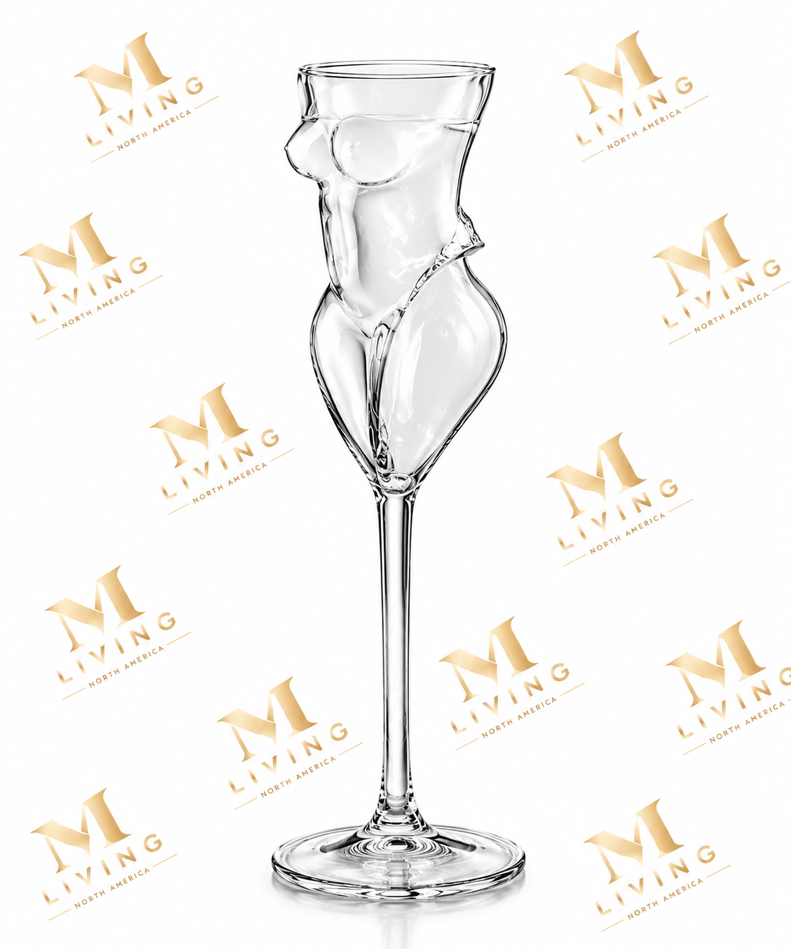 Sculpted Silhouette Champagne Flute, 150 ml